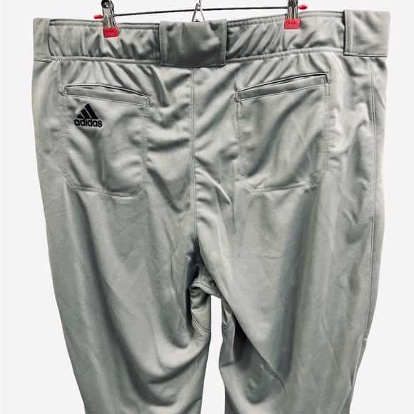 Adidas Men's Diamond King Elite Open Hem Baseball Pants Gray Size 2XL - Picture 9 of 12